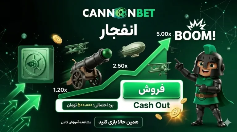 آموزش بازی انفجار و نحوه کسب سود با توقف بازی قبل از انفجار ضریب