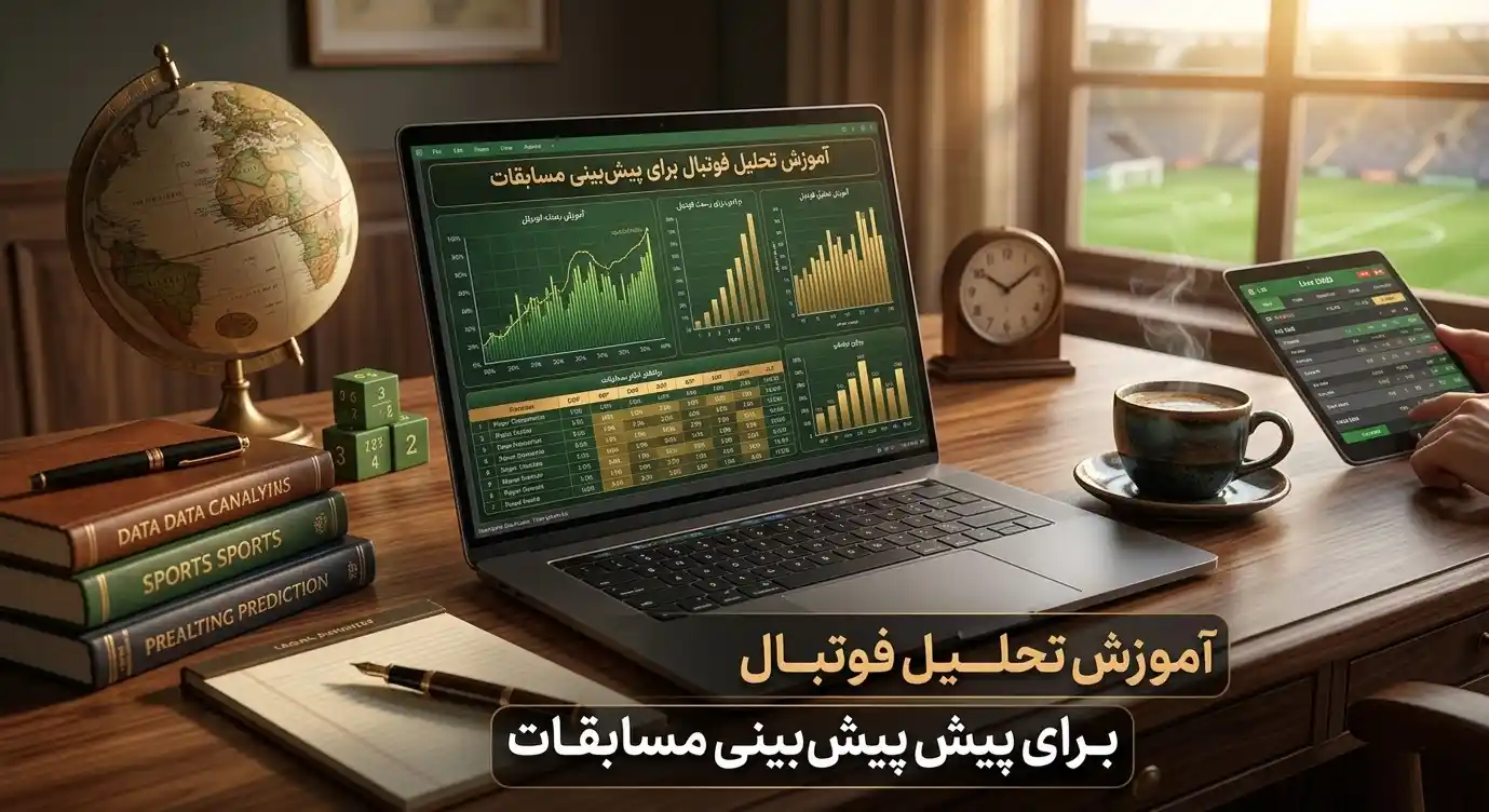 آموزش جامع تحلیل فوتبال برای پیش‌بینی مسابقات با بررسی آمار، تاکتیک‌ها، فرم تیم‌ها و ارزش ضرایب